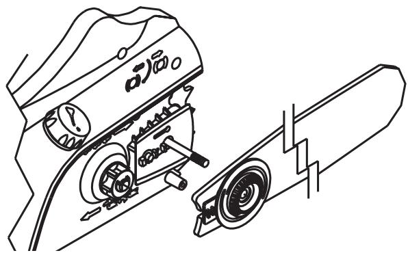 MTD TB4516CC - PARA INSTALAR LA BARRA GUIA - 3