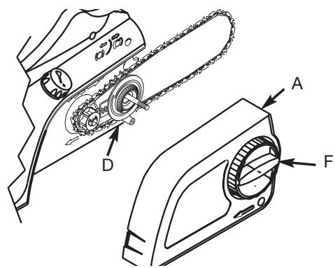 MTD TB4516CC - PARA INSTALAR LA SIERRA DE LA CADENA - 3