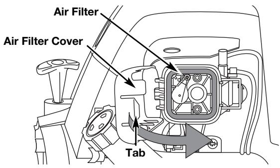 MTD TB465SS - Cleaning the Air Filter - 7