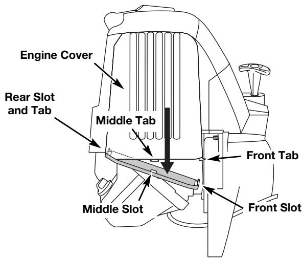 MTD TB465SS - Adjust Idle Speed Screw - 2