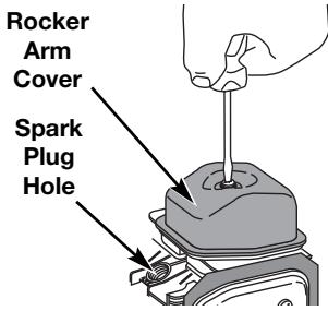 MTD TB465SS - Adjust Idle Speed Screw - 5