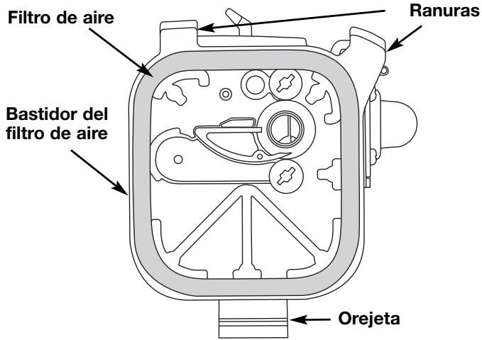 MTD TB4BP - Limpieza del filtró de aire - 2