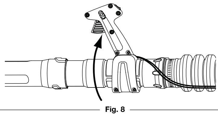 MTD TB4BP - Adjusting the Handle - 2