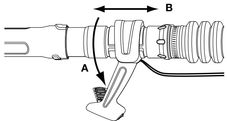 MTD TB4BP - Ajuste de la manija - 2