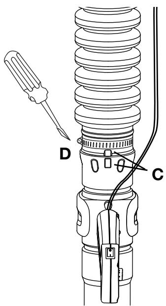 MTD TB4BP - Installing the Upper Blower Tube - 2
