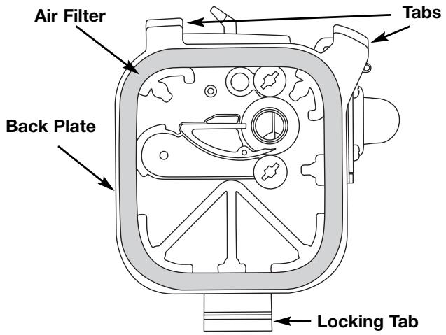 MTD TB4BP - Cleaning the Air Filter - 2