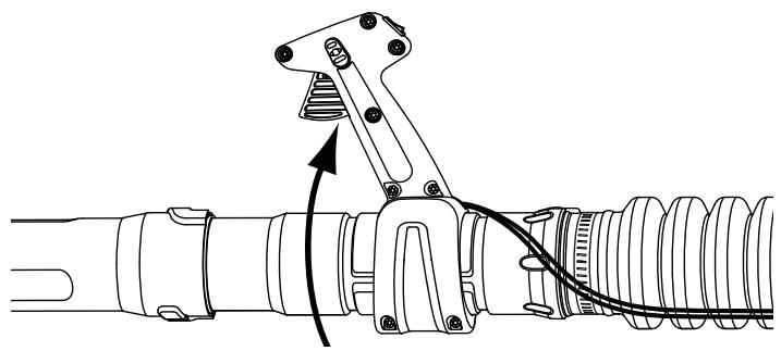 MTD TB4BP - Ajuste de la manija - 3