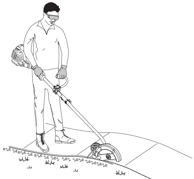 MTD TB525ET - ADJUSTING EDGER CUTTING DEPTH - 1