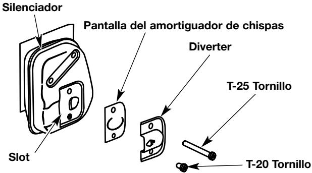 MTD TB525ET - MANTENIMIENTO DEL AMORTIGUADOR DE CHISPAS - 2
