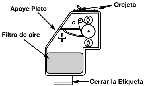 MTD TB525ET - Limpieza del filtró de aire - 5
