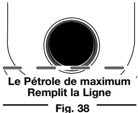 MTD TB525ET - Verification du niveau d'huile - 2