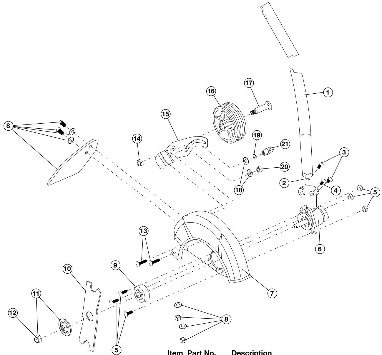 MTD TB525ET - REPLACEMENT PARTS - MODEL TB525ET 4-CYCLE GAS TRIMMER/EDGER - 1