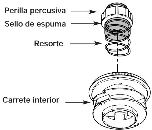 MTD YM132 - Instalación de un carrete interior prebobinado - 1