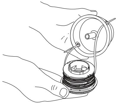 MTD YM132 - INSTALLING A PREWOUND REEL - 2