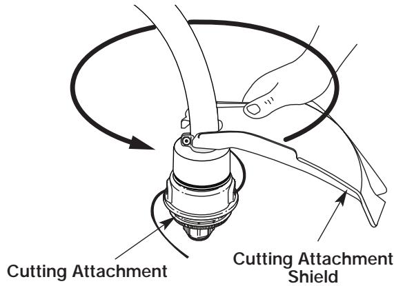 MTD YM132 - INSTALLING THE CUTTING SHIELD - 3