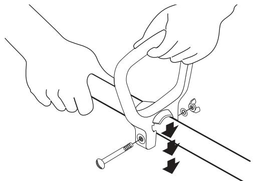 MTD YM132 - INSTALLING AND ADJUSTING THE D-HANDLE - 1