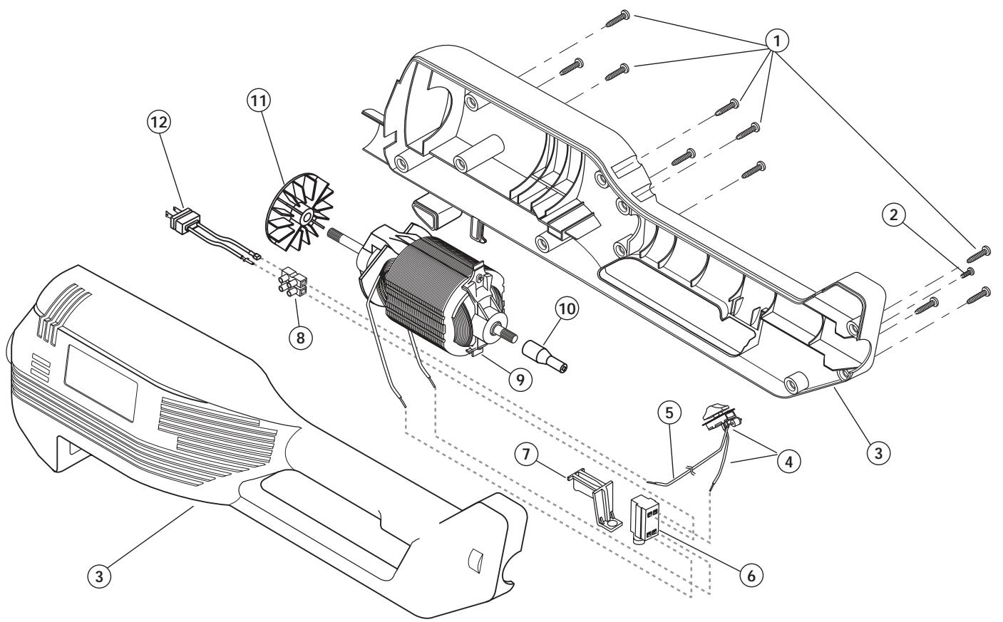 MTD YM137 - VOLT ELECTRIC TRIMMER - 1