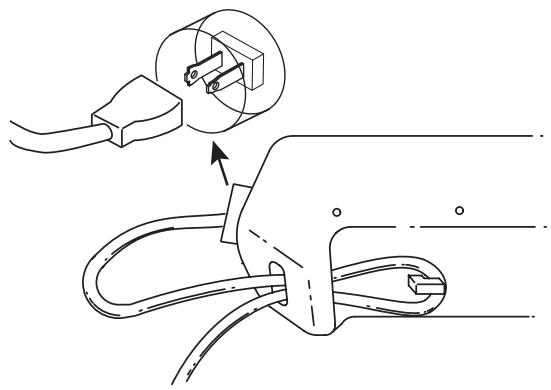 MTD YM137 - CONNECTING THE CORD - 1
