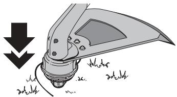 MTD YM75 - AJUSTE DE LA LONGITUD DE LA LINEA DE CORTE - 1