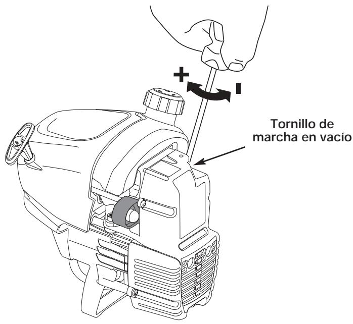 MTD YM75 - Ajuste para marcha en vacio - 3