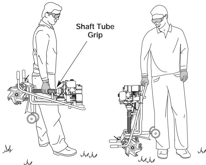 MTD YMAC122 - MOVING THE UNIT - 2