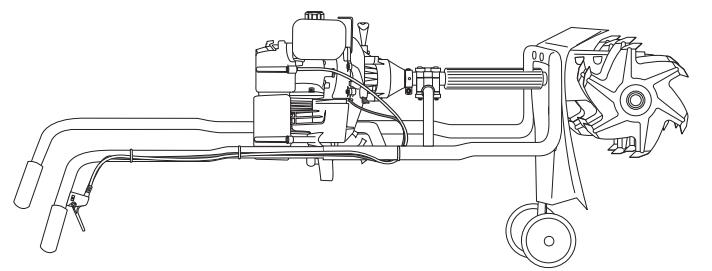 MTD YMAC122 - FILLING THE FUEL TANK - 1