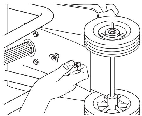 MTD YMAC122 - INSTALLING THE WHEEL BRACKET ASSEMBLY - 4