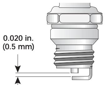 MTD YMAC122 - REPLACING THE SPARK PLUG - 1