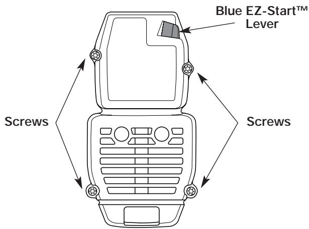 MTD YMAC122 - Removing the Air Filter/Muffler Cover - 2