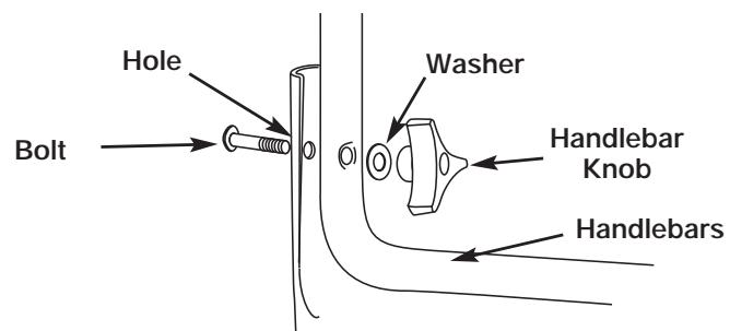 MTD YMAC122 - POSITIONING THE HANDLEBARS - 3