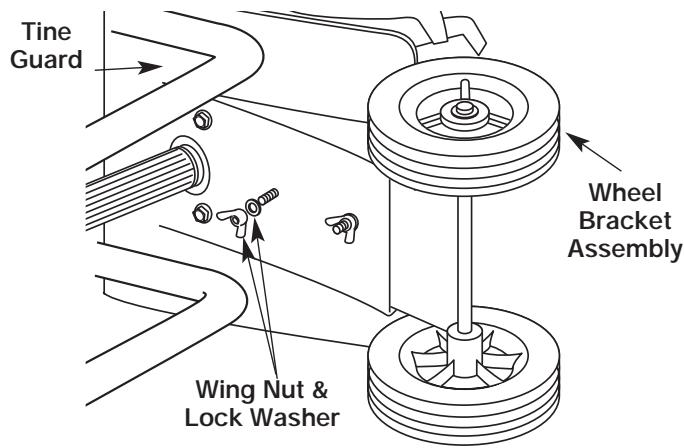 MTD YMAC122 - INSTALLING THE WHEEL BRACKET ASSEMBLY - 3
