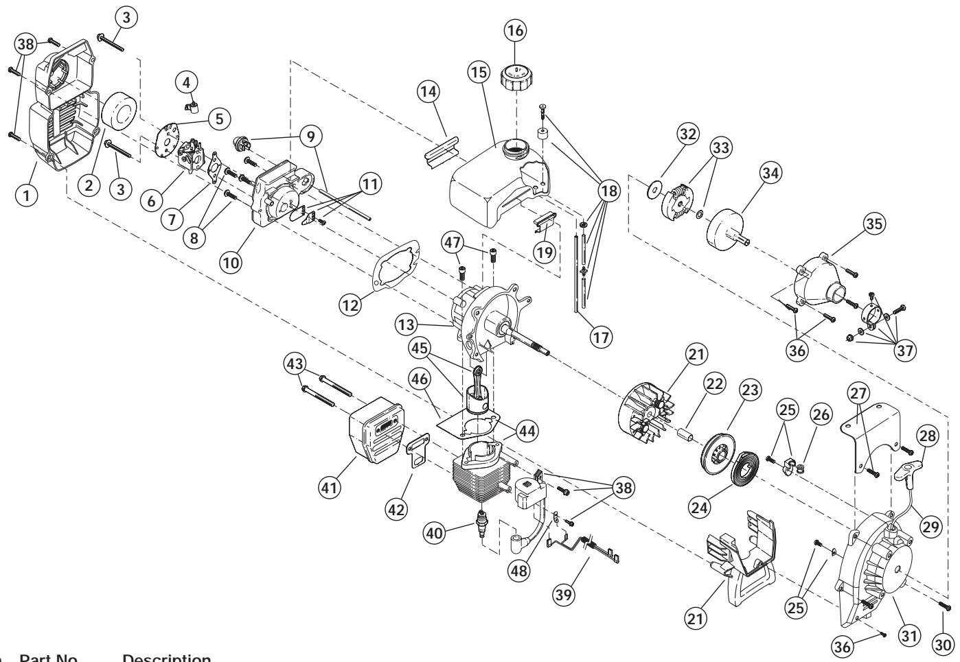 MTD YMAC122 - 2-CYCLE GAS CULTIVATOR - 1