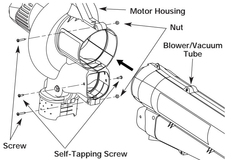 MTD YMESV1300 - Attaching - 2