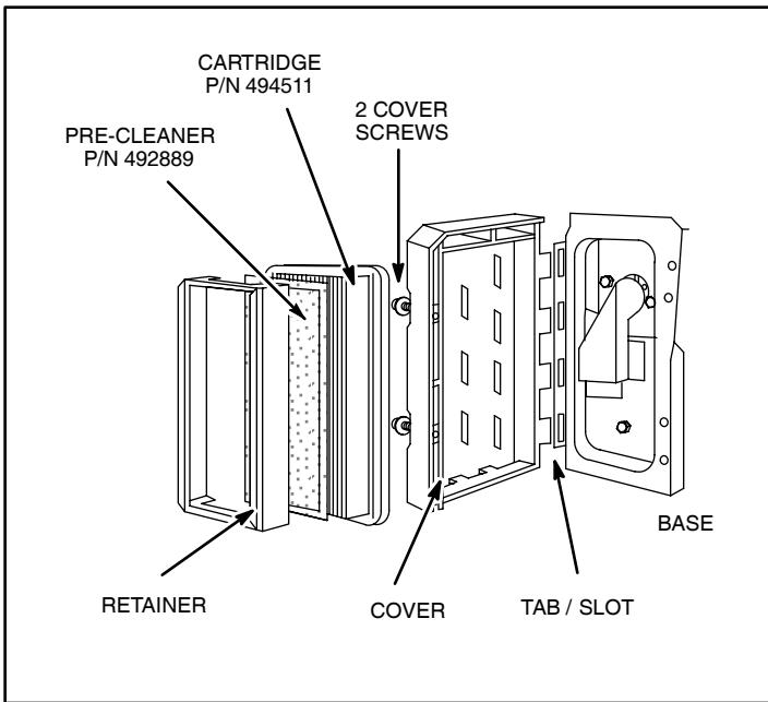 MTD 93400 - Pre-cleaner - 1
