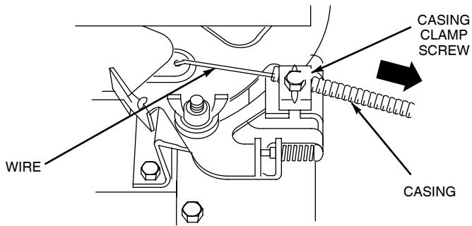 MTD 93400 - TO ADJUST REMOTE THROTTLE - 1