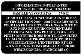 MTD 380000 - Ceci est une représentation des étiquettes d'émission - 1