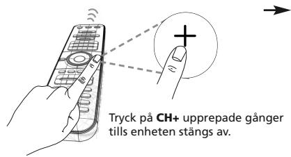 ONE FOR ALL URC-7960, URC 7962 - Sökmetoden - 6