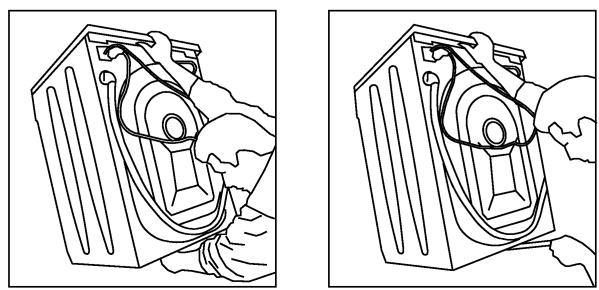 FAR L1540 - Enlever les brides de sécurité à l'arrière de l'appareil. - 2