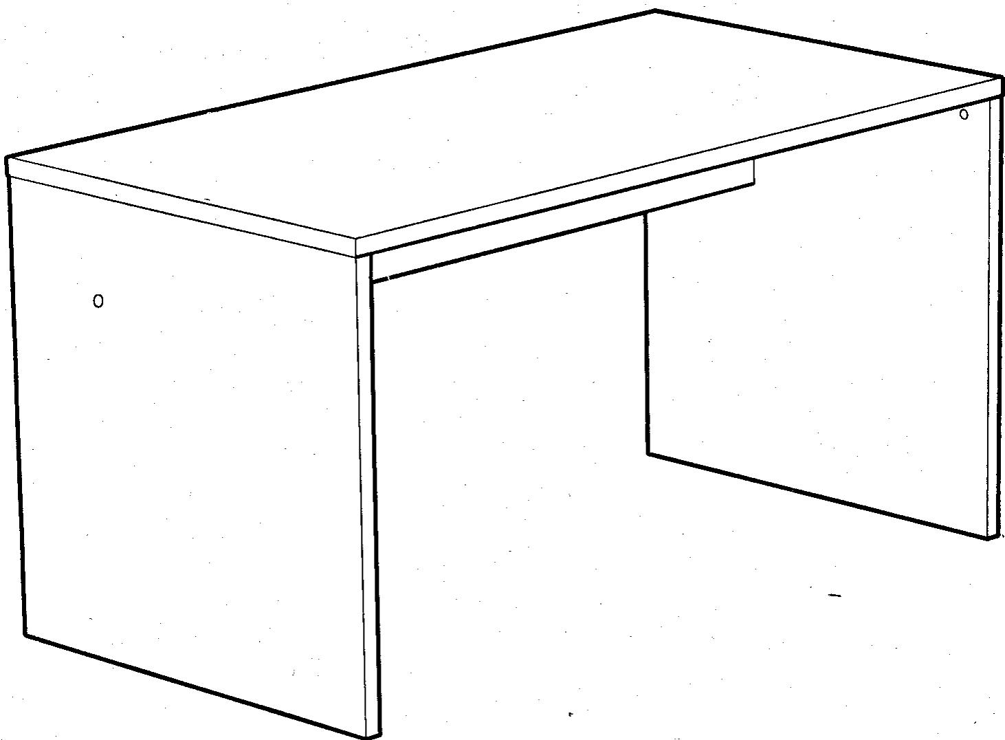 IKEA MIKAEL N BUR 140X75 MOT BOU/BLA - MIKAEL - 1