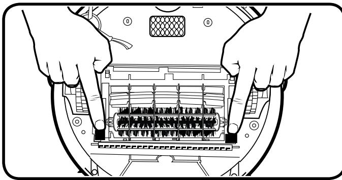 IROBOT ROOMBA 651 - Nettoyer les brosses et les pièces connexes - 3