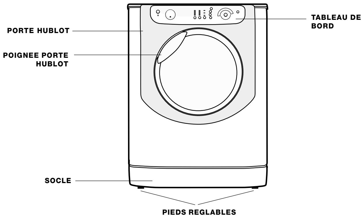 HOTPOINT-ARISTON AQXL 145 - Description de l'appareil - 1