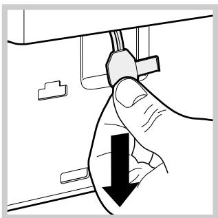 HOTPOINT-ARISTON AQXL 145 - Handmatige opening van het deurtje - 4