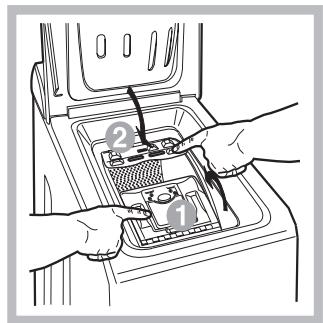 HOTPOINT-ARISTON AVTF 129 - CómoAbrir y cerrar el cesto - 4