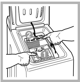 HOTPOINT-ARISTON AVTF 129 - How to open and shut the drum - 4