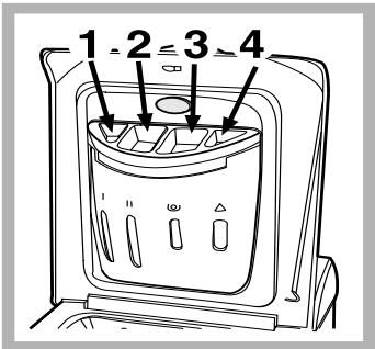 HOTPOINT-ARISTON AVTF 129 - Detergent dispenser - 1