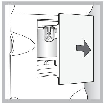 HOTPOINT-ARISTON BMBL 2022 CF-HA - Substituição da lâmpada - 1