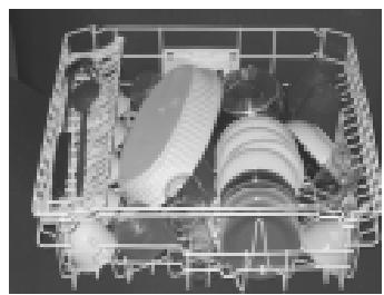 HOTPOINT-ARISTON LV 661 A - How to adjust the top rack. - 4