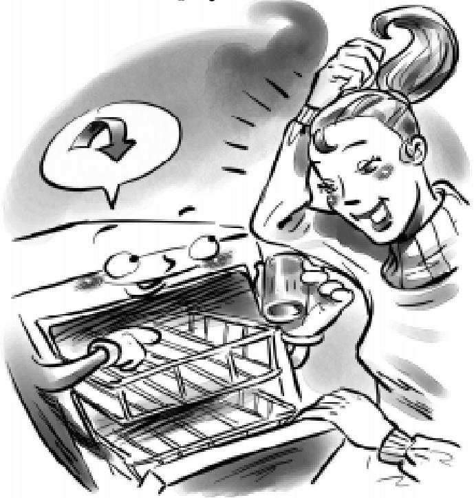 HOTPOINT-ARISTON LV 661 A - How to adjust the top rack. - 2
