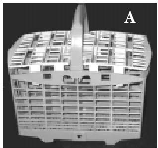 HOTPOINT-ARISTON LV 661 A - How to adjust the top rack. - 9