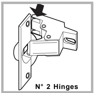 HOTPOINT-ARISTON AWM 129 - Mounting the wooden panel onto the door and inserting the machine into cabinets: - 7